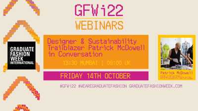 GFWi22 Webinar: Designer & Sustainability Trailblazer Patrick McDowell in Conversation with Megan Doyle